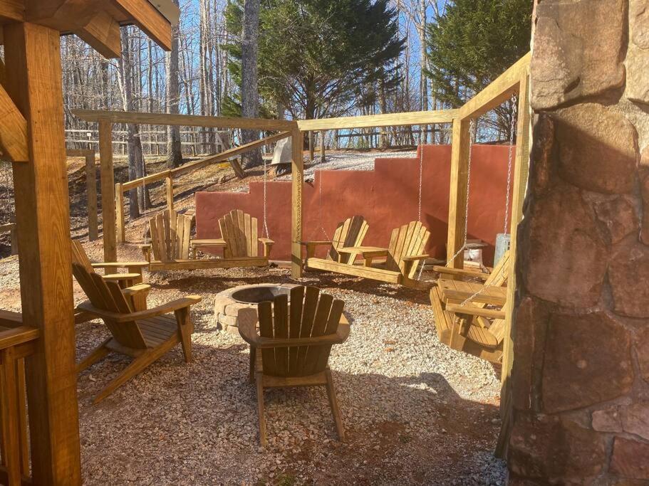 Red Rooster Family Cabin W/Hot Tub+Fire Pit+View Franklin Exterior photo