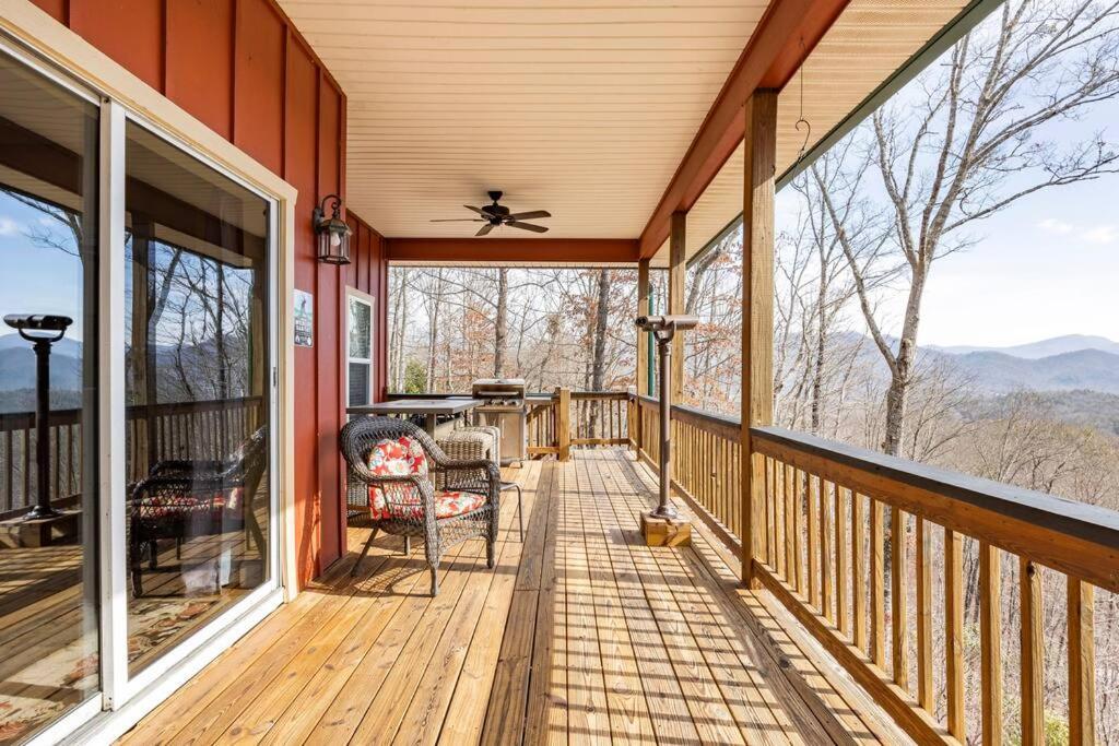 Red Rooster Family Cabin W/Hot Tub+Fire Pit+View Franklin Exterior photo