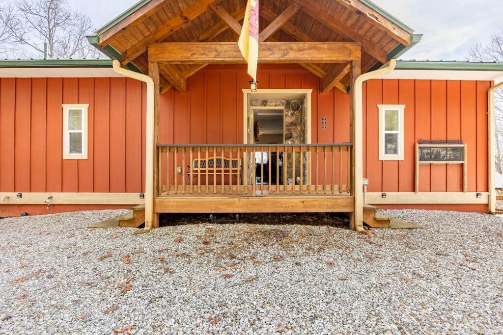 Red Rooster Family Cabin W/Hot Tub+Fire Pit+View Franklin Exterior photo